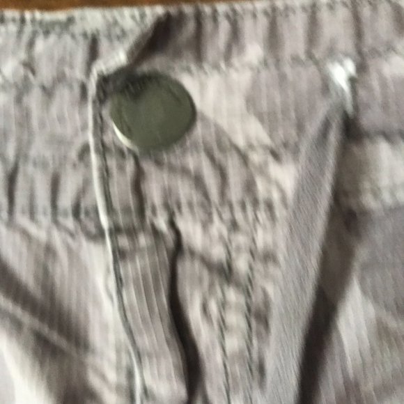 Calvin Klein Jeans Gray Camo Cropped Pants w/Drawstring Waist/Legs Size 20W - Picture 4 of 16